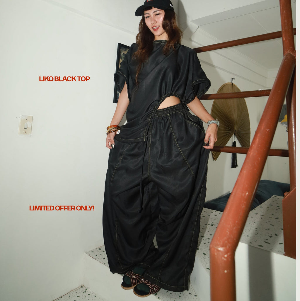 Itim barrel pants