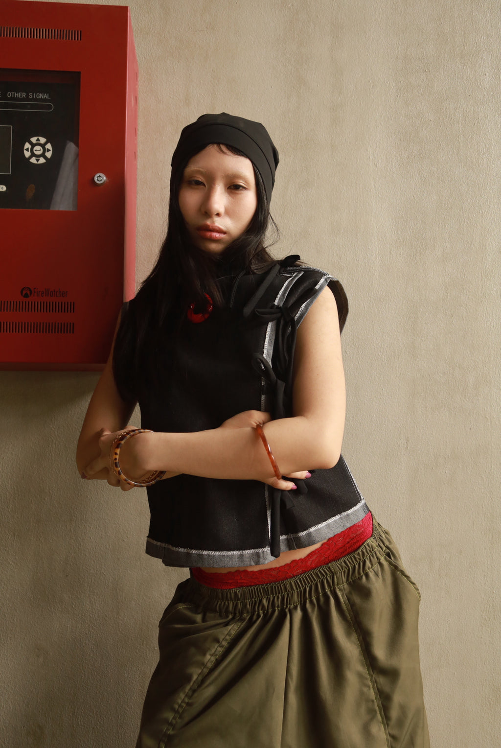 Cheongsam Denim Sleeveless